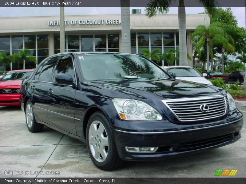 Blue Onyx Pearl / Ash 2004 Lexus LS 430