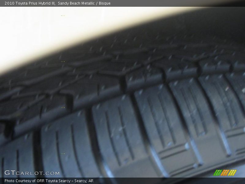 Sandy Beach Metallic / Bisque 2010 Toyota Prius Hybrid III