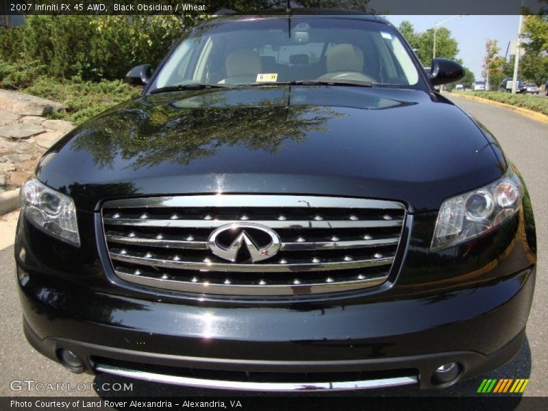 Black Obsidian / Wheat 2007 Infiniti FX 45 AWD