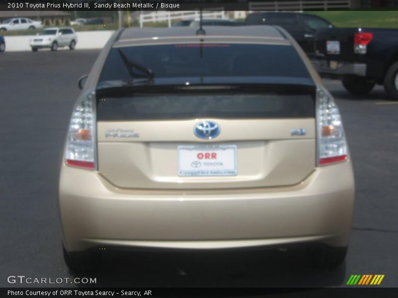 Sandy Beach Metallic / Bisque 2010 Toyota Prius Hybrid III