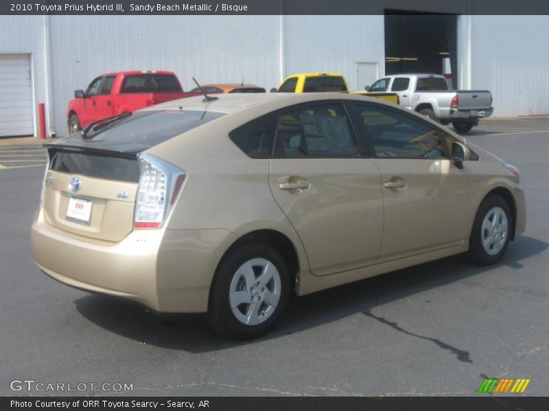 Sandy Beach Metallic / Bisque 2010 Toyota Prius Hybrid III