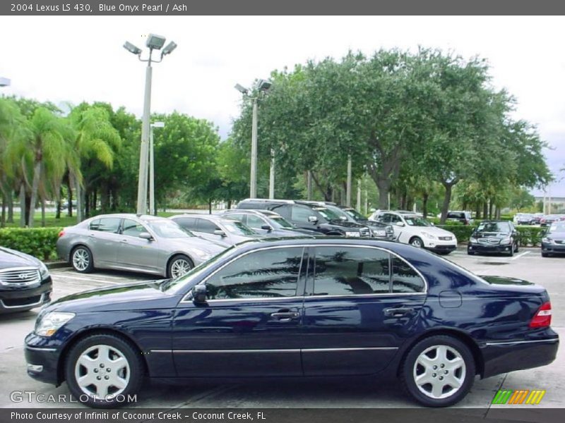 Blue Onyx Pearl / Ash 2004 Lexus LS 430