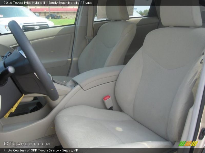 Sandy Beach Metallic / Bisque 2010 Toyota Prius Hybrid III