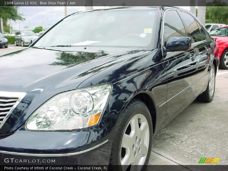 Blue Onyx Pearl / Ash 2004 Lexus LS 430