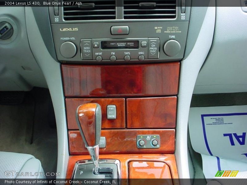 Blue Onyx Pearl / Ash 2004 Lexus LS 430