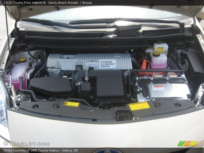 Sandy Beach Metallic / Bisque 2010 Toyota Prius Hybrid III