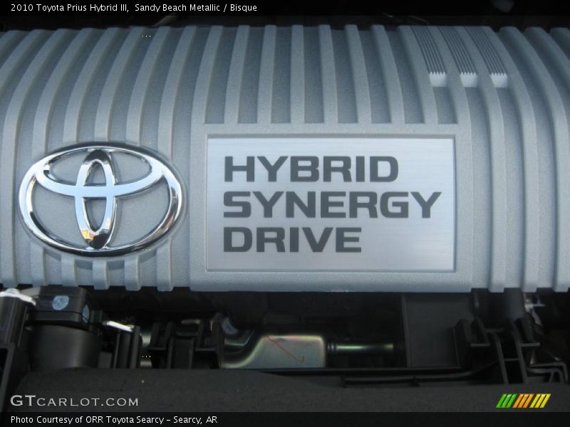 Sandy Beach Metallic / Bisque 2010 Toyota Prius Hybrid III