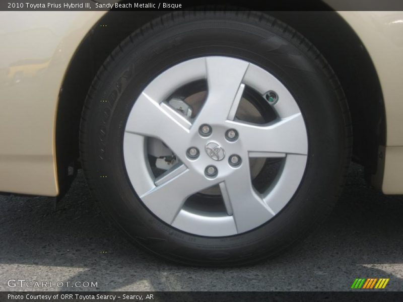Sandy Beach Metallic / Bisque 2010 Toyota Prius Hybrid III
