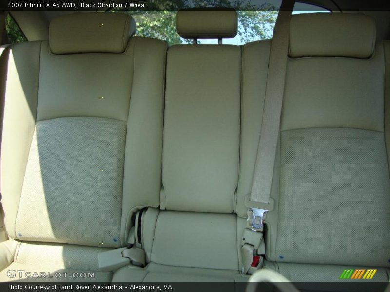 Black Obsidian / Wheat 2007 Infiniti FX 45 AWD