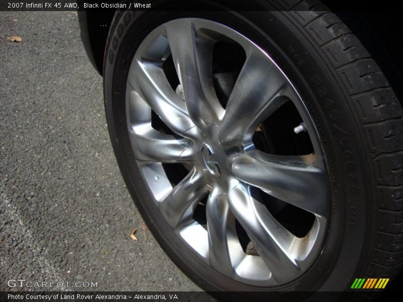 Black Obsidian / Wheat 2007 Infiniti FX 45 AWD