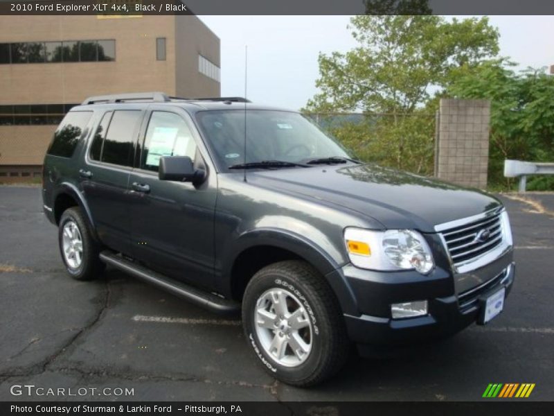 Black / Black 2010 Ford Explorer XLT 4x4