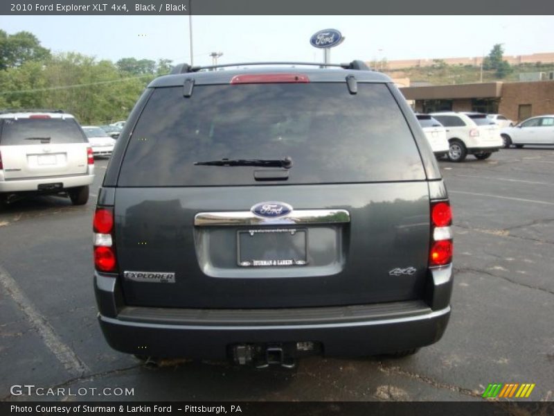 Black / Black 2010 Ford Explorer XLT 4x4