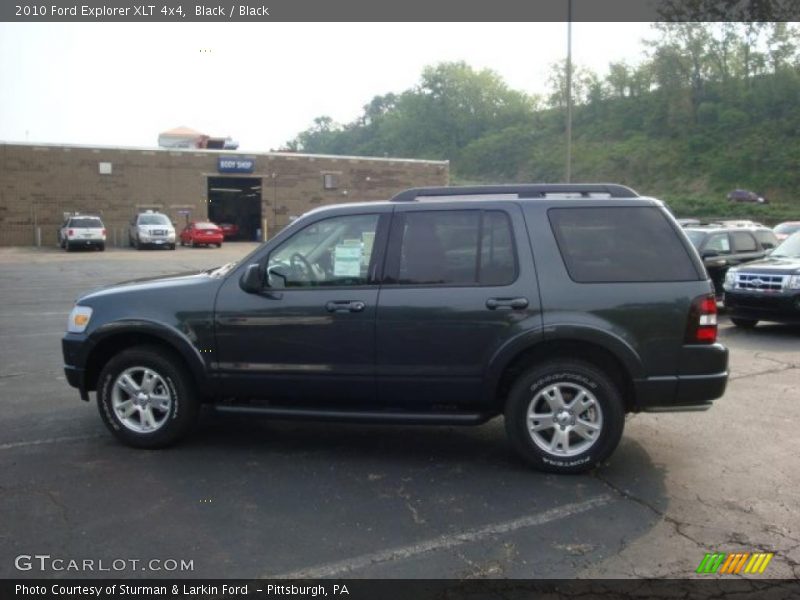Black / Black 2010 Ford Explorer XLT 4x4