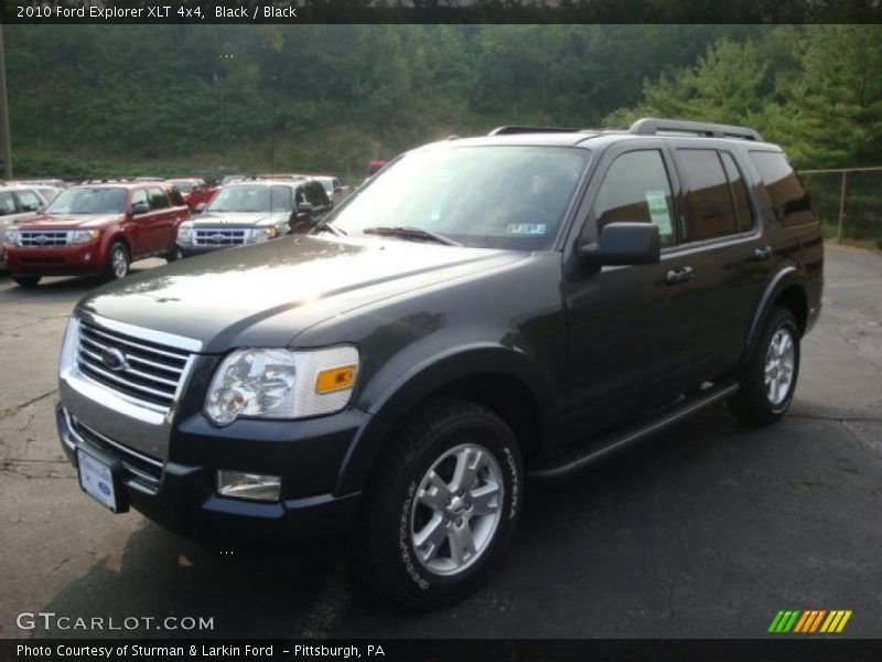 Black / Black 2010 Ford Explorer XLT 4x4