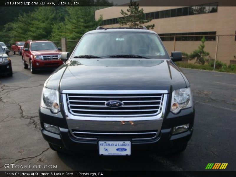 Black / Black 2010 Ford Explorer XLT 4x4