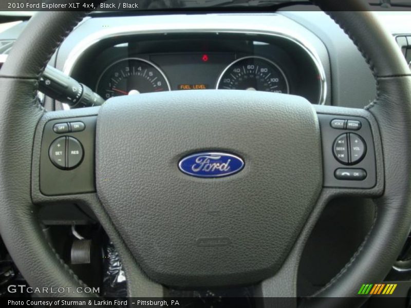 Black / Black 2010 Ford Explorer XLT 4x4