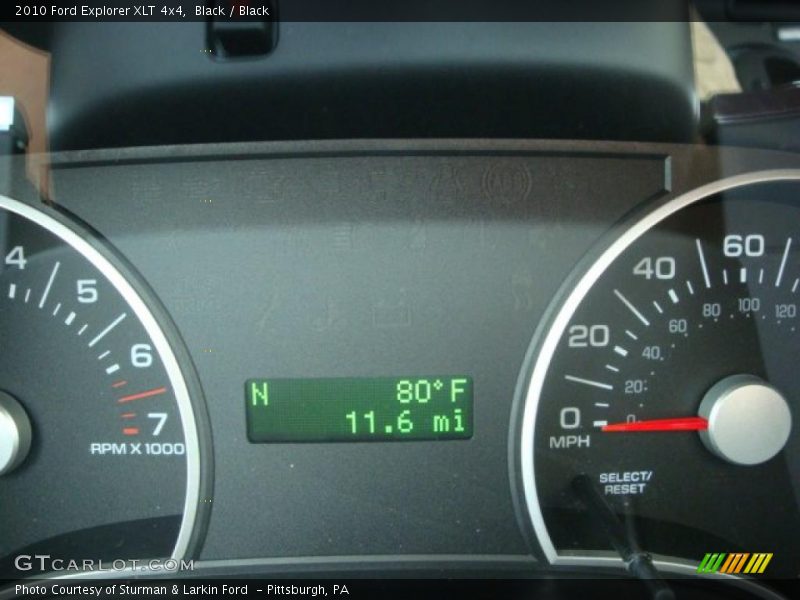 Black / Black 2010 Ford Explorer XLT 4x4