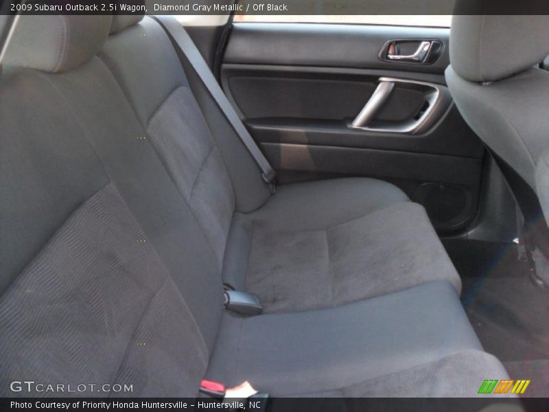 Diamond Gray Metallic / Off Black 2009 Subaru Outback 2.5i Wagon