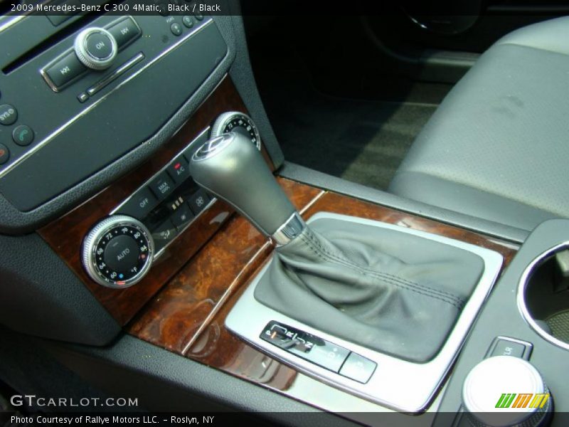 Black / Black 2009 Mercedes-Benz C 300 4Matic