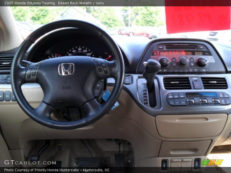 Desert Rock Metallic / Ivory 2005 Honda Odyssey Touring