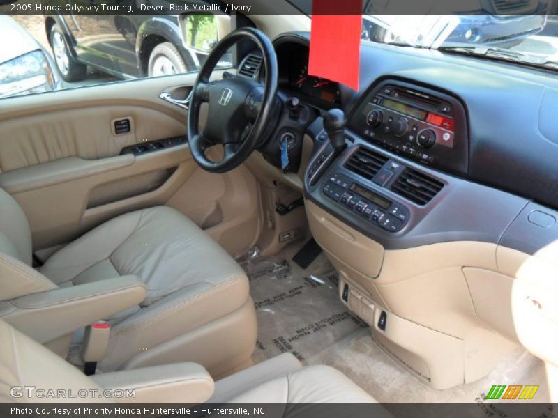 Desert Rock Metallic / Ivory 2005 Honda Odyssey Touring