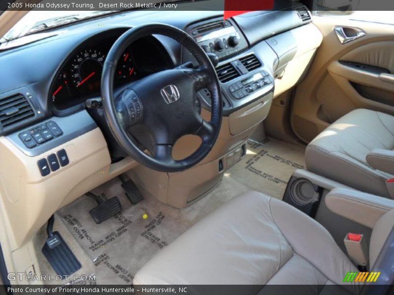 Desert Rock Metallic / Ivory 2005 Honda Odyssey Touring