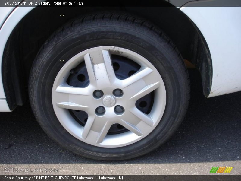 Polar White / Tan 2007 Saturn ION 2 Sedan