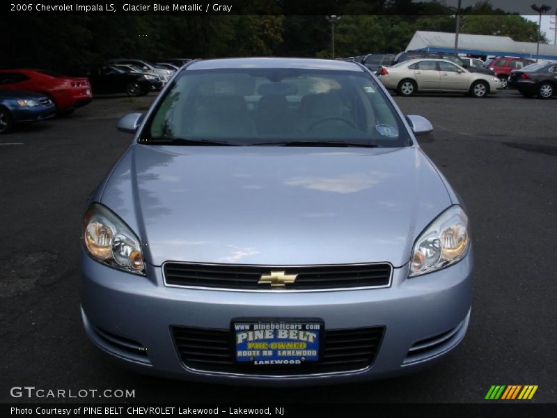 Glacier Blue Metallic / Gray 2006 Chevrolet Impala LS