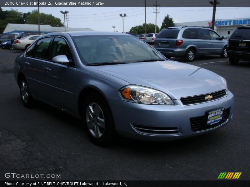 Glacier Blue Metallic / Gray 2006 Chevrolet Impala LS