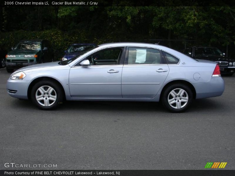 Glacier Blue Metallic / Gray 2006 Chevrolet Impala LS