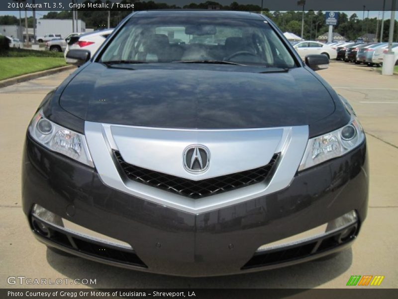 Grigio Metallic / Taupe 2010 Acura TL 3.5