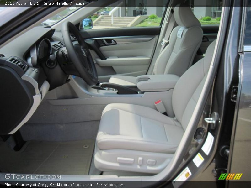 Grigio Metallic / Taupe 2010 Acura TL 3.5