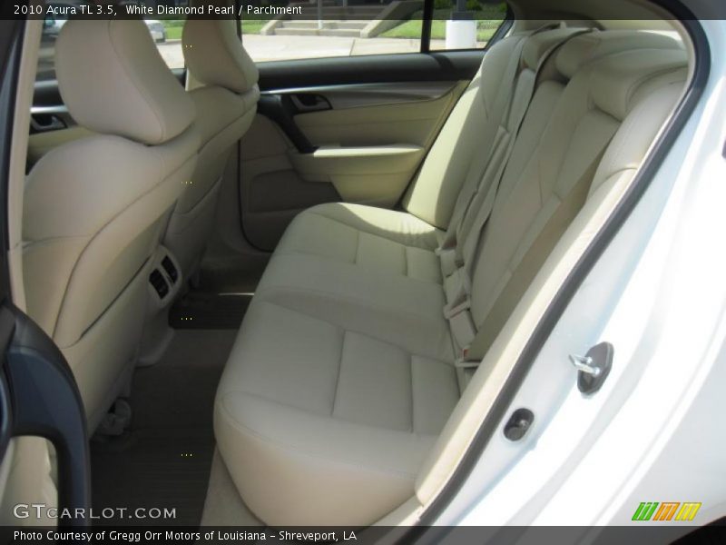 White Diamond Pearl / Parchment 2010 Acura TL 3.5