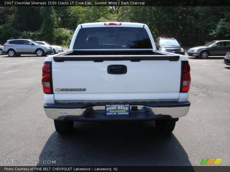 Summit White / Dark Charcoal 2007 Chevrolet Silverado 1500 Classic LT Crew Cab