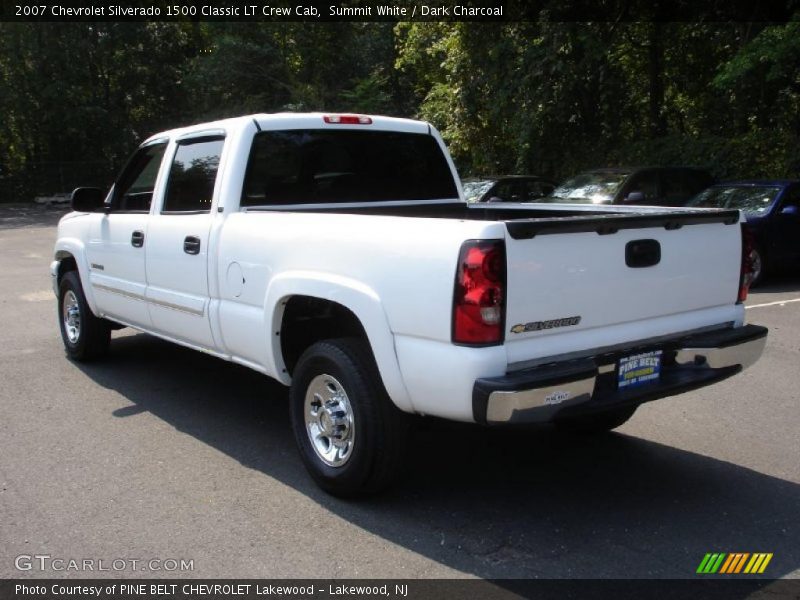 Summit White / Dark Charcoal 2007 Chevrolet Silverado 1500 Classic LT Crew Cab