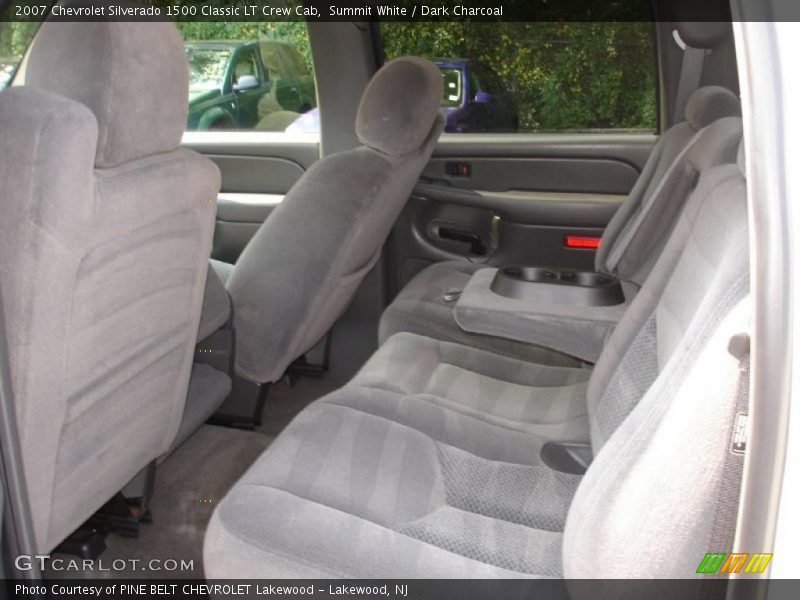 Summit White / Dark Charcoal 2007 Chevrolet Silverado 1500 Classic LT Crew Cab
