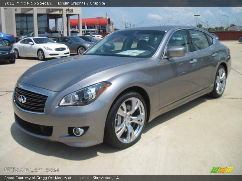 Platinum Graphite / Graphite 2011 Infiniti M 56 S Sedan