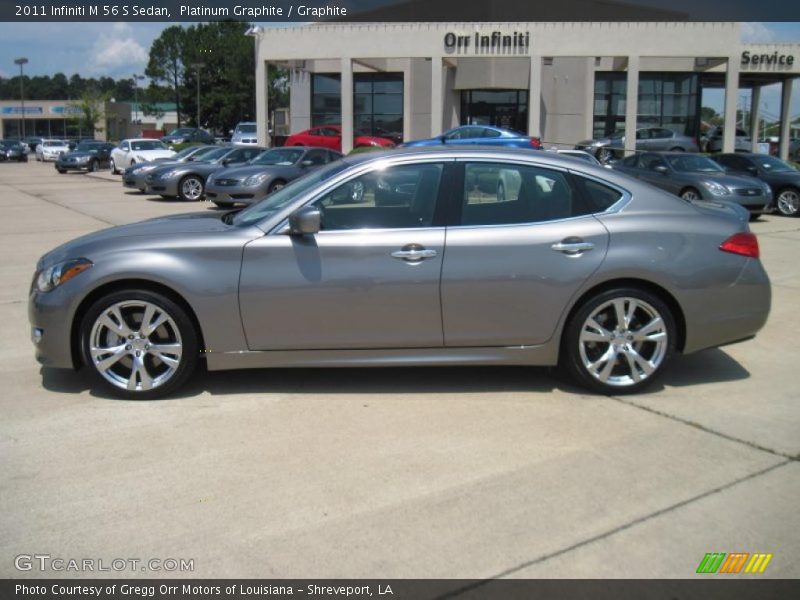 Platinum Graphite / Graphite 2011 Infiniti M 56 S Sedan