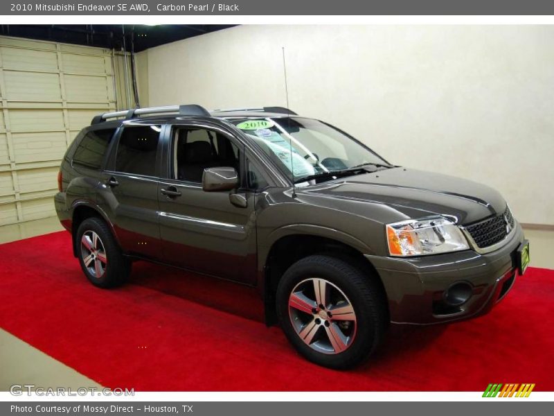 Carbon Pearl / Black 2010 Mitsubishi Endeavor SE AWD