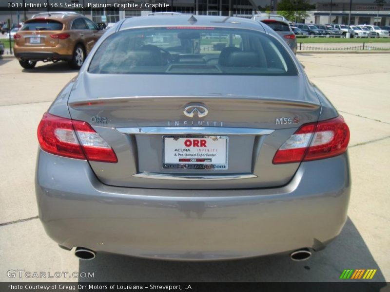 Platinum Graphite / Graphite 2011 Infiniti M 56 S Sedan