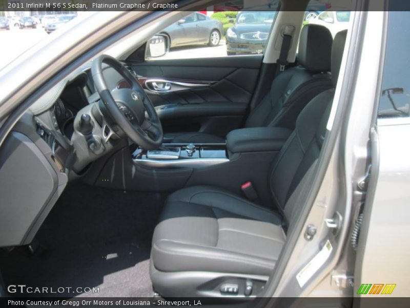 Platinum Graphite / Graphite 2011 Infiniti M 56 S Sedan