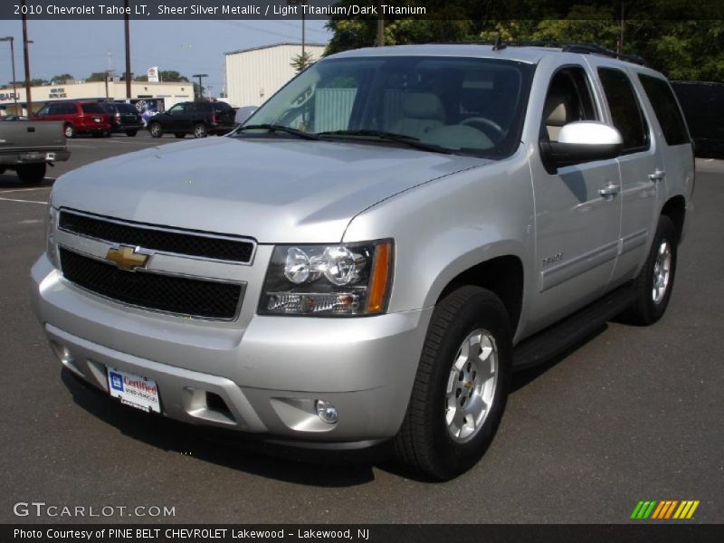 Sheer Silver Metallic / Light Titanium/Dark Titanium 2010 Chevrolet Tahoe LT