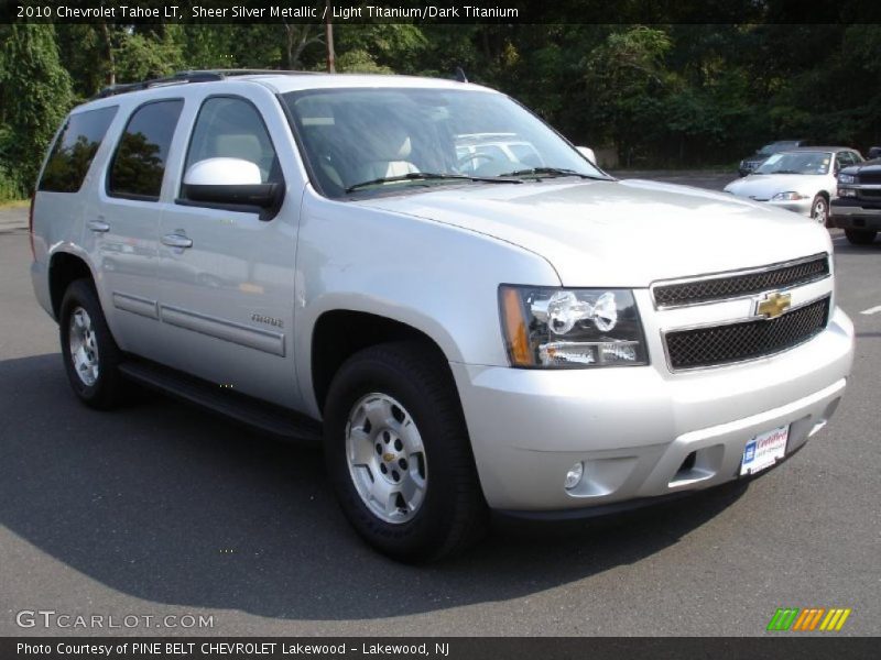 Sheer Silver Metallic / Light Titanium/Dark Titanium 2010 Chevrolet Tahoe LT