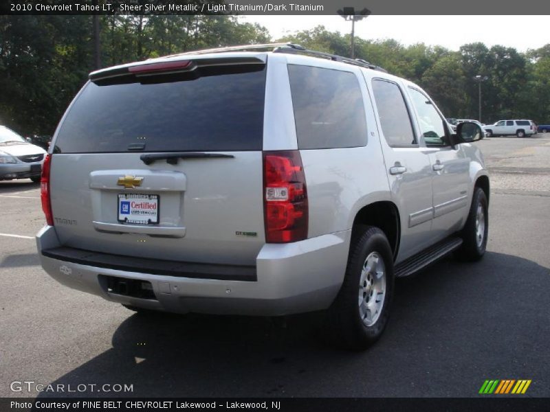 Sheer Silver Metallic / Light Titanium/Dark Titanium 2010 Chevrolet Tahoe LT