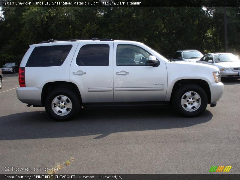 Sheer Silver Metallic / Light Titanium/Dark Titanium 2010 Chevrolet Tahoe LT