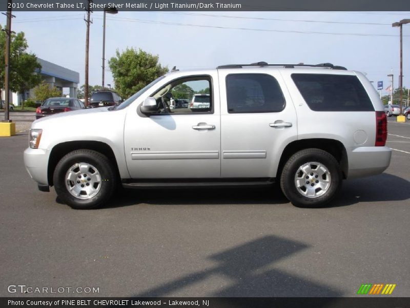 Sheer Silver Metallic / Light Titanium/Dark Titanium 2010 Chevrolet Tahoe LT