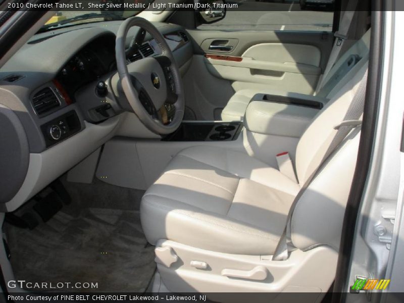 Sheer Silver Metallic / Light Titanium/Dark Titanium 2010 Chevrolet Tahoe LT