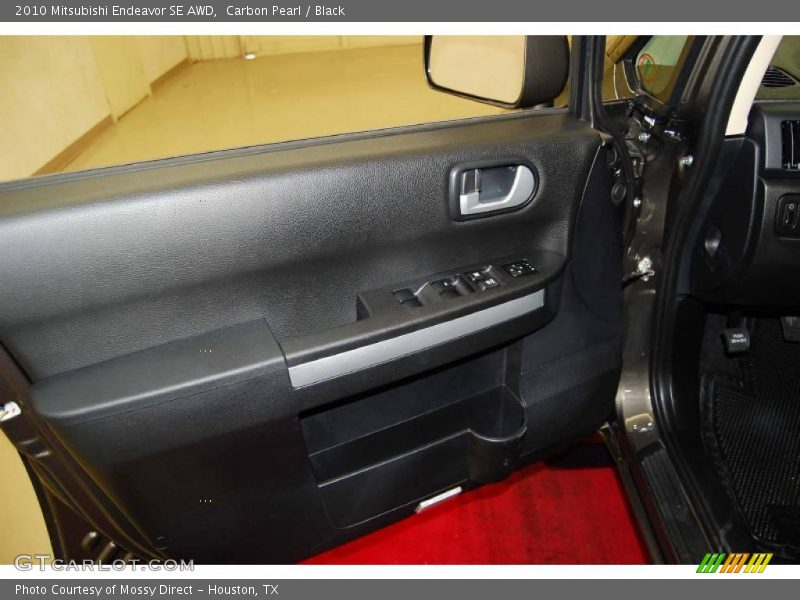 Carbon Pearl / Black 2010 Mitsubishi Endeavor SE AWD