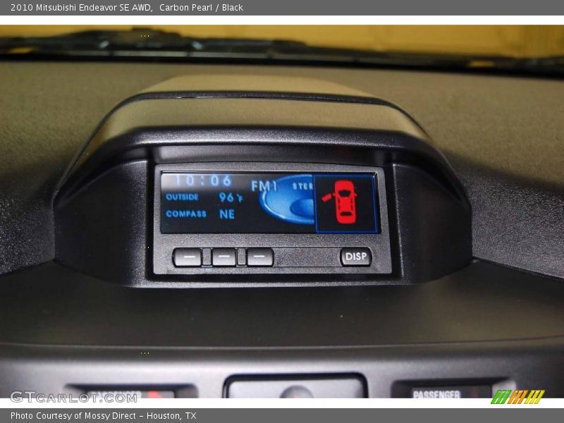 Carbon Pearl / Black 2010 Mitsubishi Endeavor SE AWD