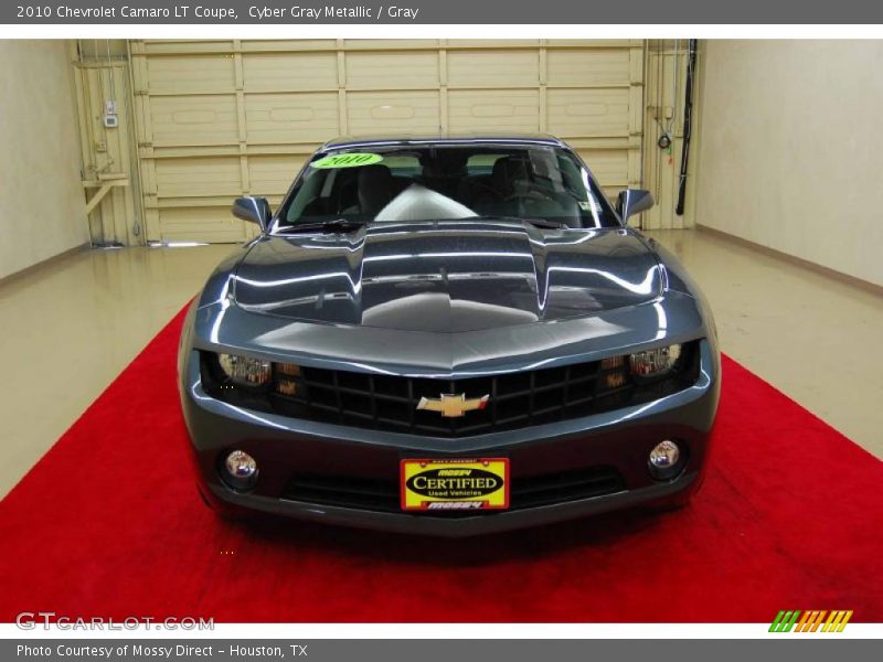 Cyber Gray Metallic / Gray 2010 Chevrolet Camaro LT Coupe